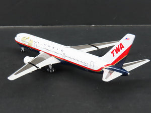 1:400 Gemini Jets GJTWA143 Die-Cast TWA Boeing 767-300 Airliner N639TW