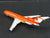 1:400 Gemini Jets GJBNF185 Die-Cast Braniff Boeing 727-200 Airliner N447BN