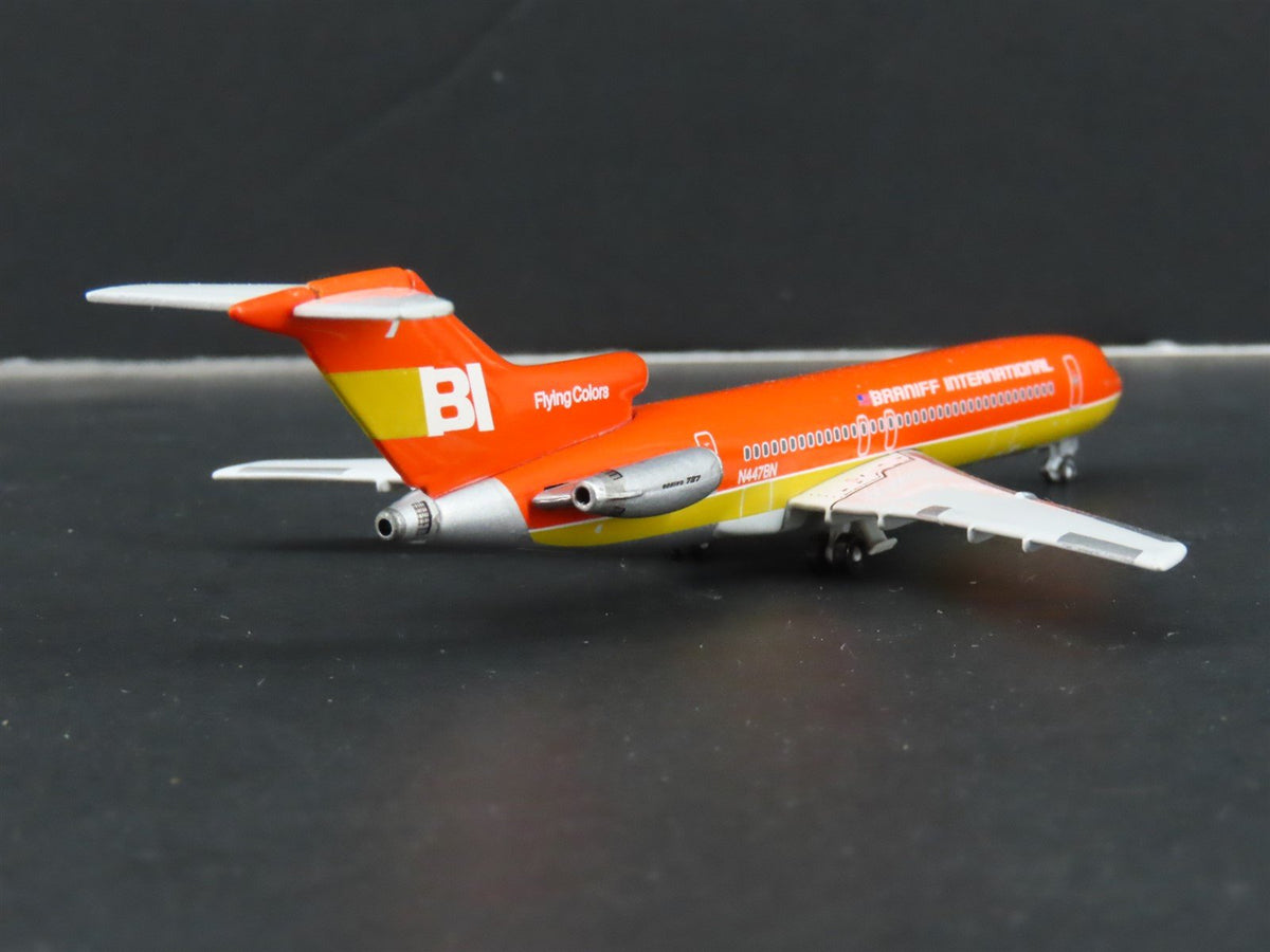 1:400 Gemini Jets GJBNF185 Die-Cast Braniff Boeing 727-200 Airliner N447BN
