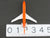 1:400 Gemini Jets GJBNF185 Die-Cast Braniff Boeing 727-200 Airliner N447BN