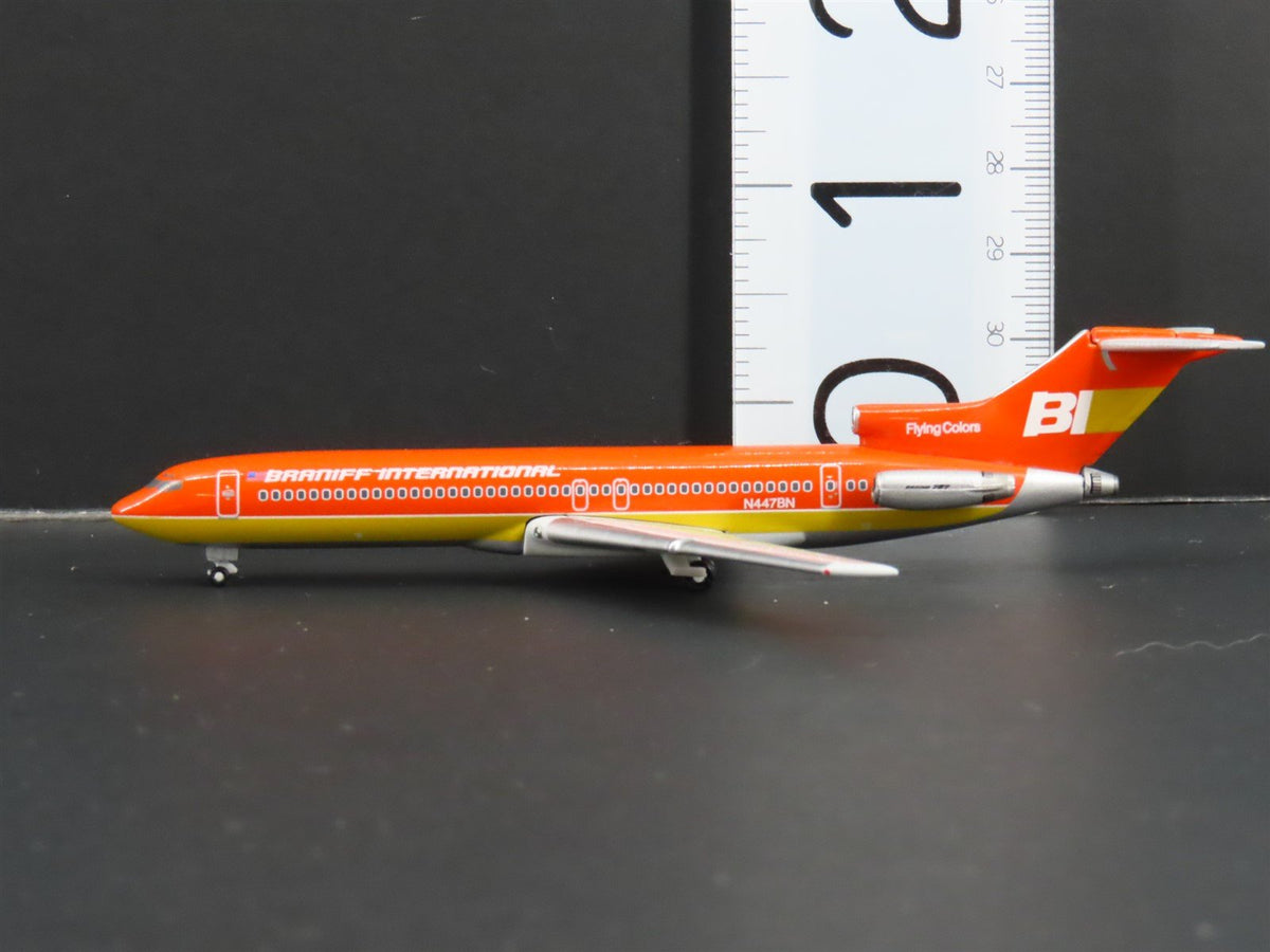 1:400 Gemini Jets GJBNF185 Die-Cast Braniff Boeing 727-200 Airliner N447BN