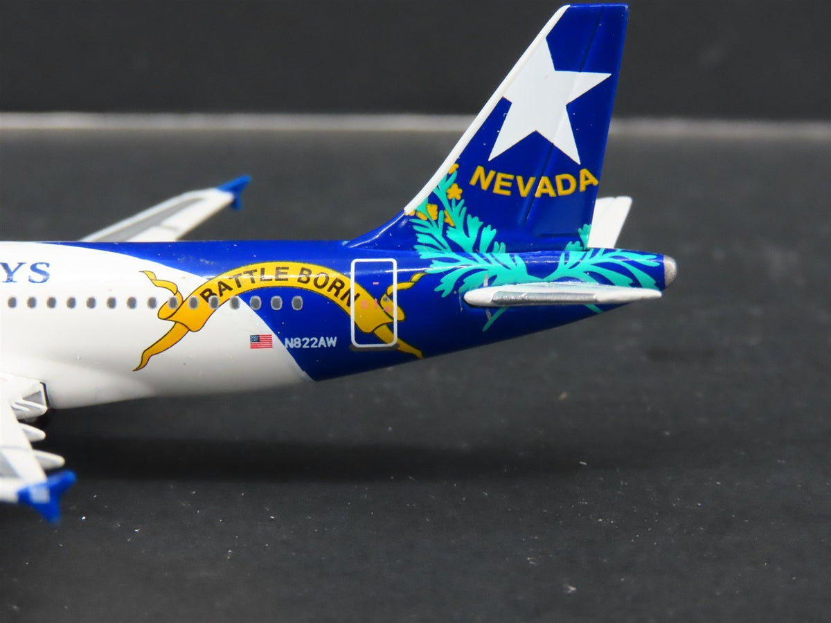 1:400 Gemini Jets GJUSA798 Die-Cast US Airways &quot;Nevada&quot; A319 Airbus N822AW