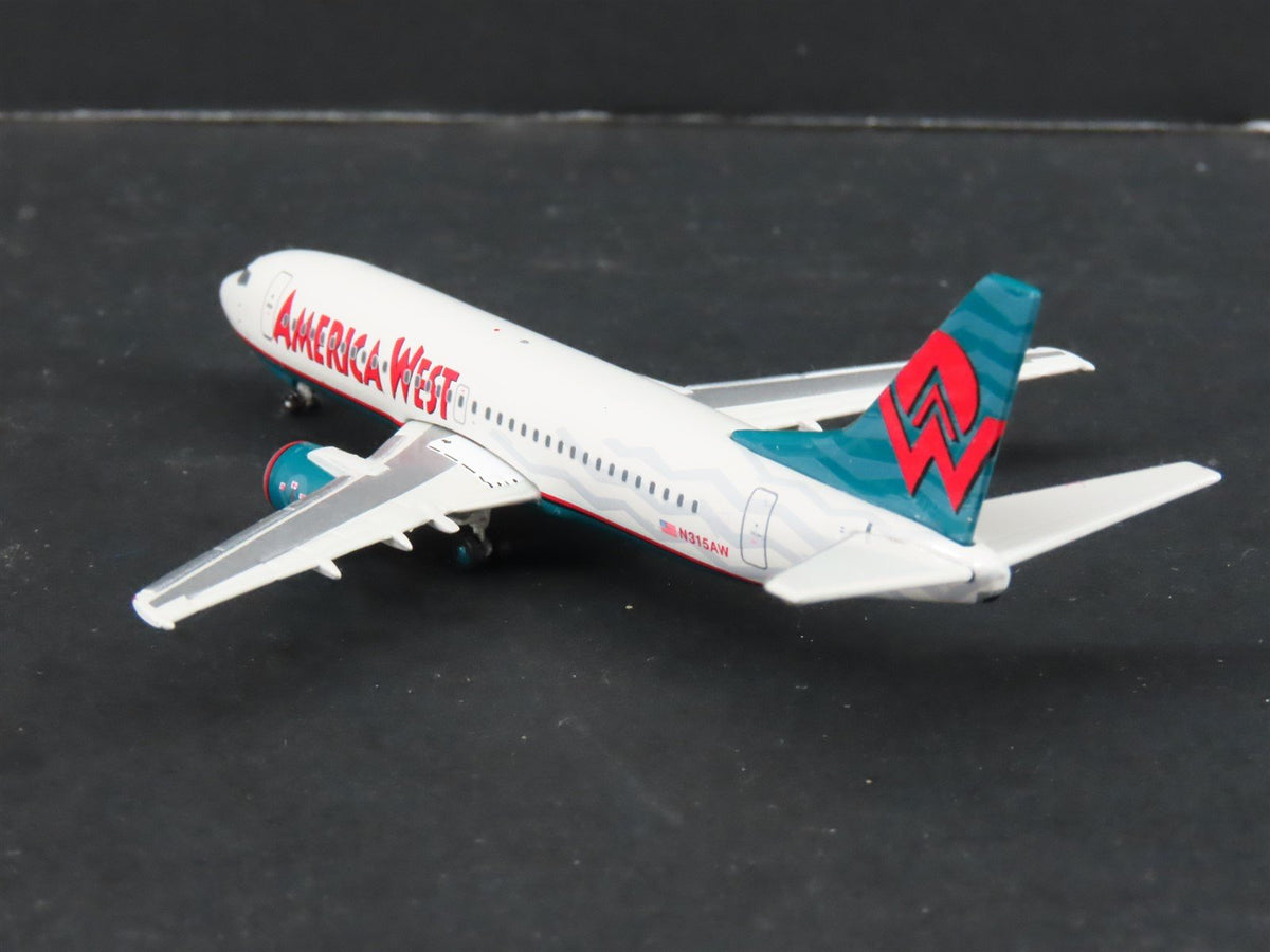 1:400 Gemini Jets GJAWE555 Die-Cast America West Boeing 737-300 Airliner N315AW