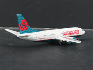 1:400 Gemini Jets GJAWE555 Die-Cast America West Boeing 737-300 Airliner N315AW