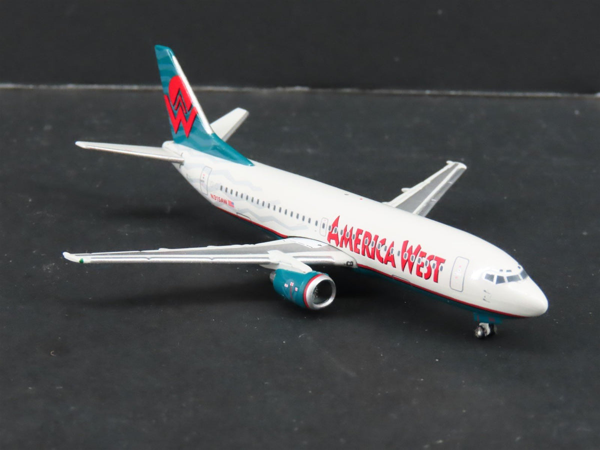 1:400 Gemini Jets GJAWE555 Die-Cast America West Boeing 737-300 Airliner N315AW