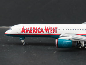 1:400 Gemini Jets GJAWE696 Die-Cast America West Boeing 757-200 Airliner N909AW