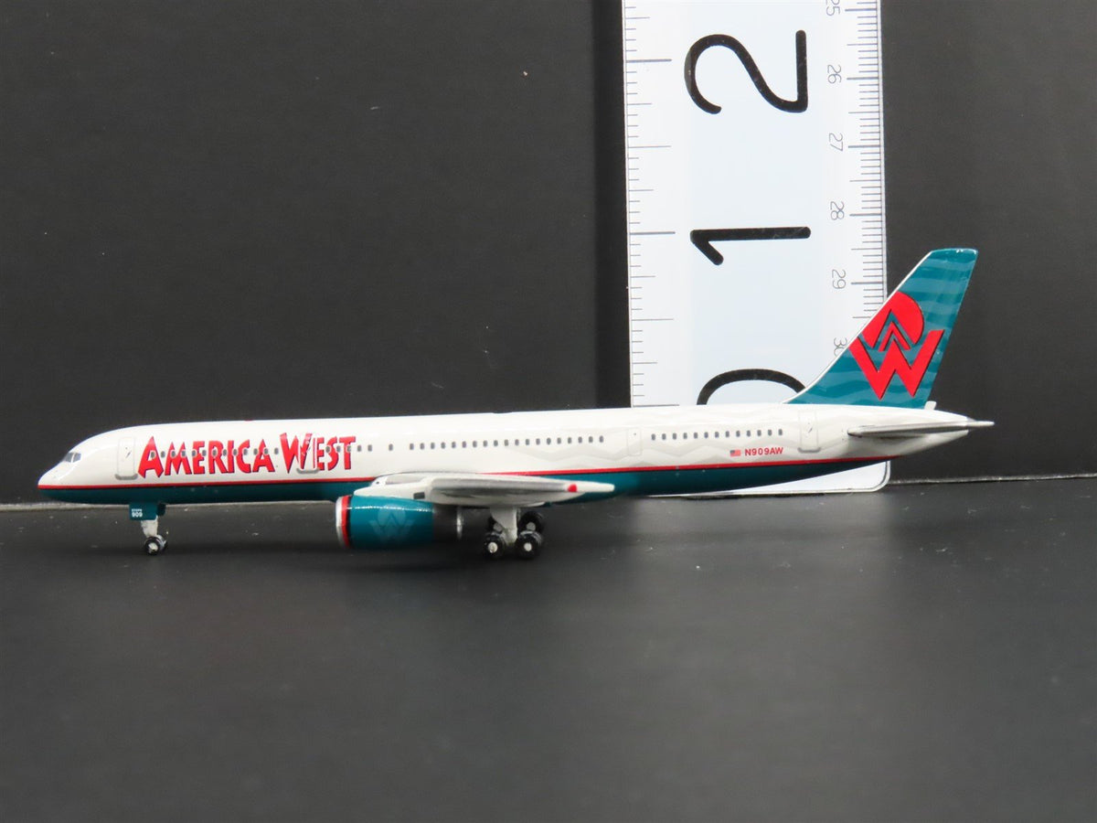 1:400 Gemini Jets GJAWE696 Die-Cast America West Boeing 757-200 Airliner N909AW