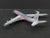 1:400 Gemini Jets GJAAL297 Die-Cast America Air Boeing 707-320 Airliner N7555A