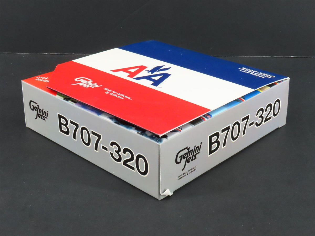 1:400 Gemini Jets GJAAL297 Die-Cast America Air Boeing 707-320 Airliner N7555A