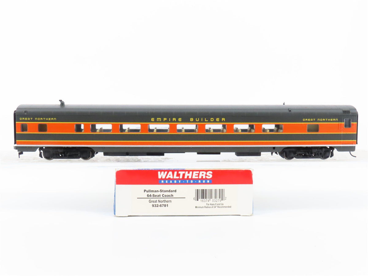 HO Scale Walthers 932-6781 GN Great Northern Empire Builder Coach Passenger