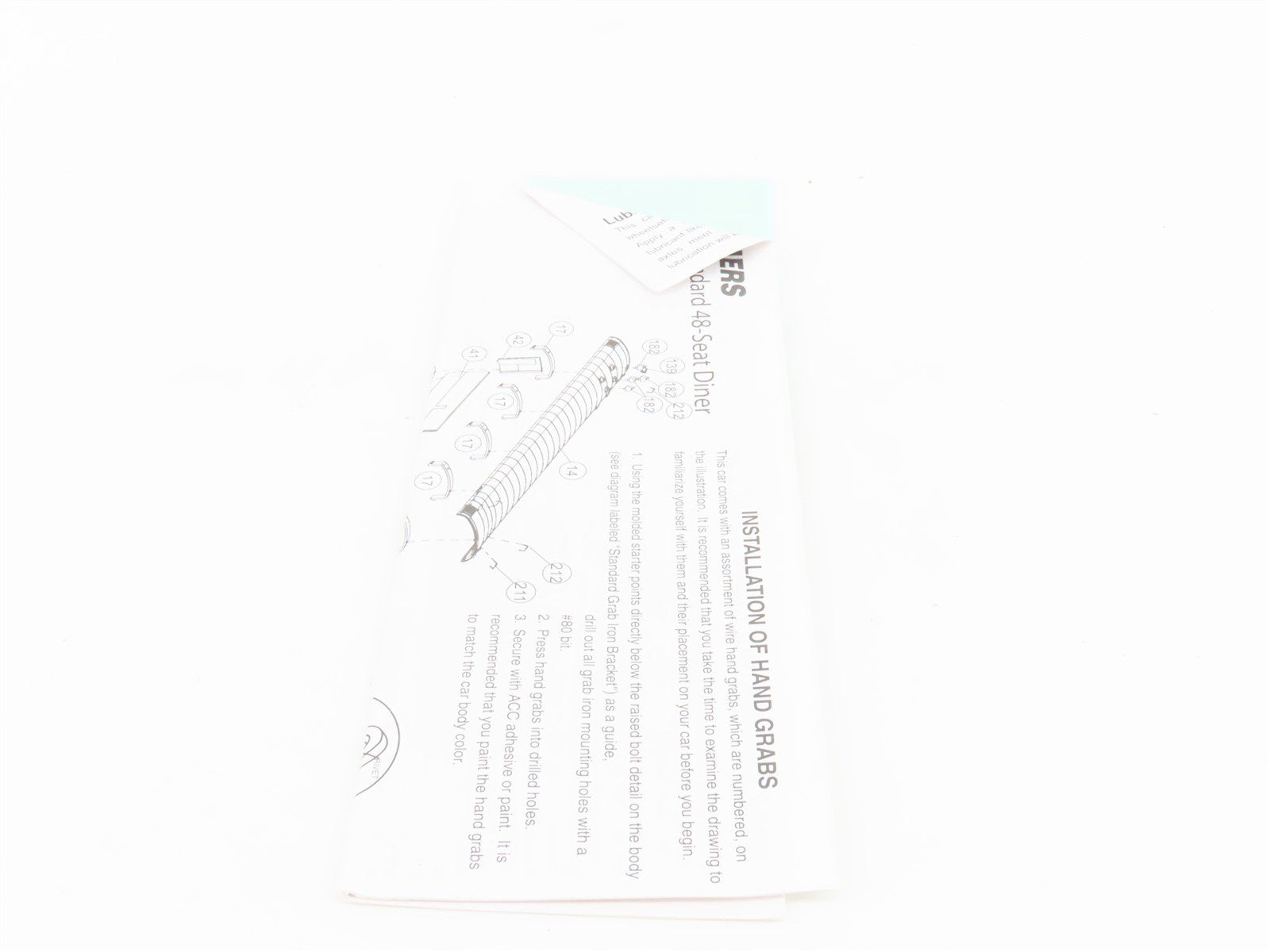 HO Scale Walthers 932-6821 GN Great Northern Empire Builder Diner Passenger