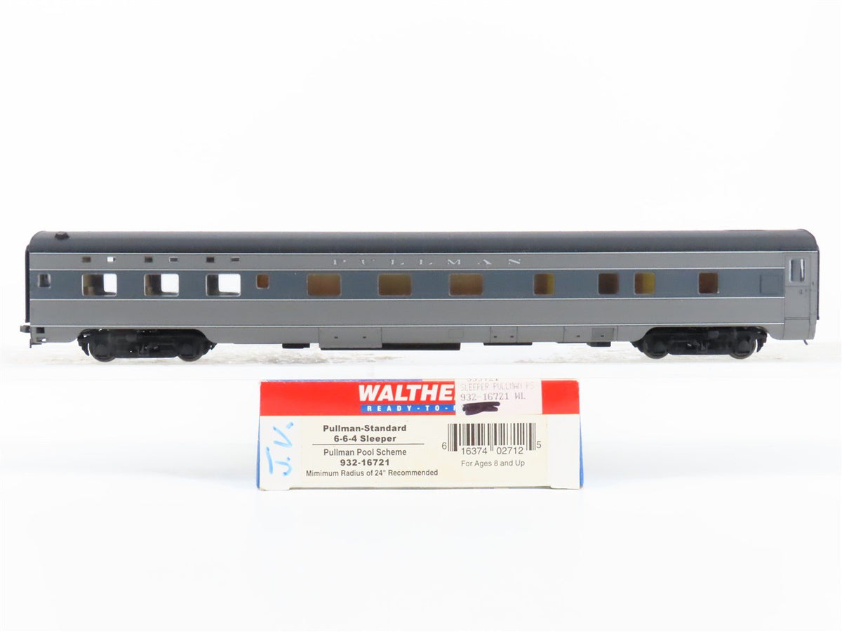 HO Scale Walthers 932-16721 Pullman Pool Scheme 6-6-4 Sleeper Passenger