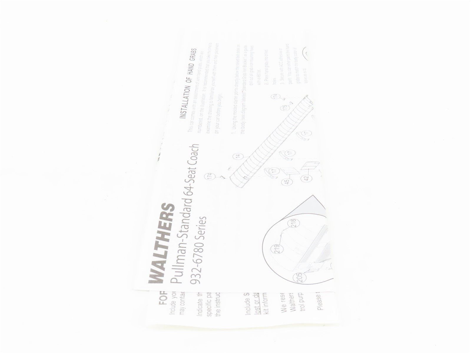 HO Scale Walthers 932-16784 N&W Norfolk & Western Pullman Coach Passenger