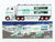 Hess Toy Truck 2003 Battery Operated Semi Truck & Trailer w/ Race Cars & Lights