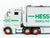 Hess Toy Truck 2003 Battery Operated Semi Truck & Trailer w/ Race Cars & Lights