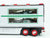 Hess Toy Truck 2003 Battery Operated Semi Truck & Trailer w/ Race Cars & Lights