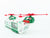 Hess Toy Truck 2001 Hess Helicopter with Motorcycle and Cruiser w/ Lights