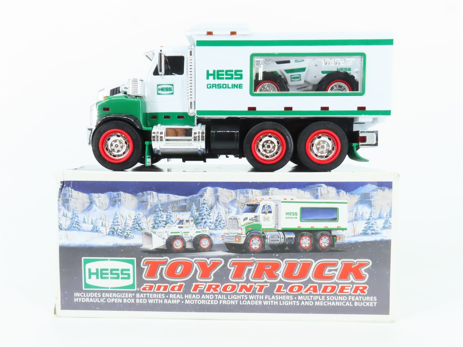 Hess Toy Truck 2008 Hess Toy Truck and Front End Loader w/ Lights & Sound
