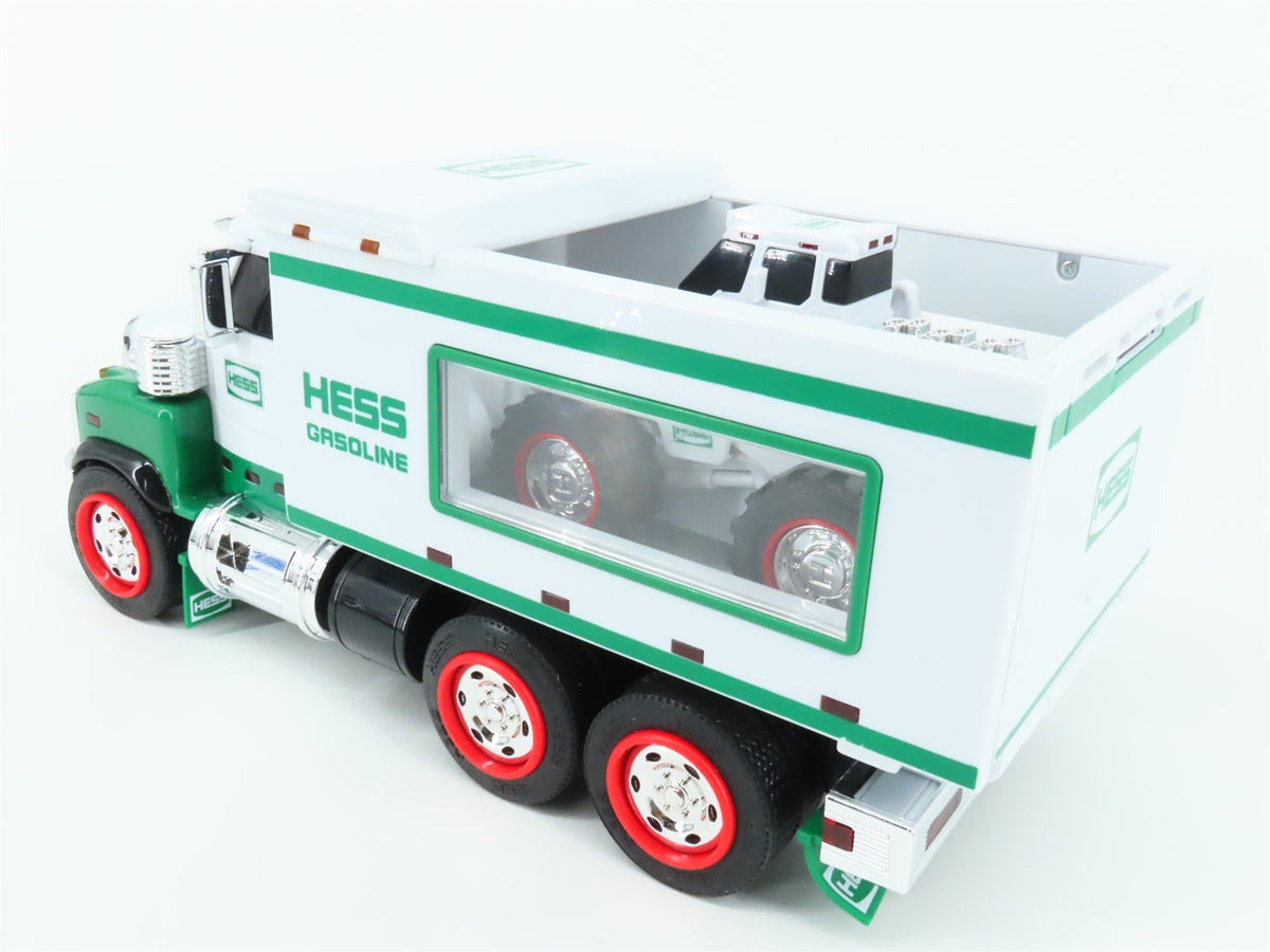 Hess Toy Truck 2008 Hess Toy Truck and Front End Loader w/ Lights &amp; Sound
