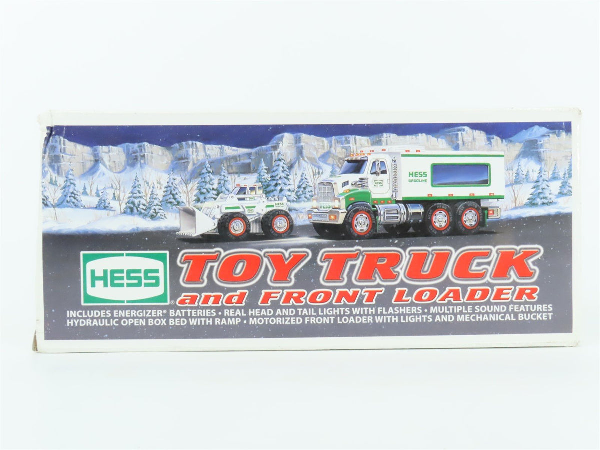 Hess Toy Truck 2008 Hess Toy Truck and Front End Loader w/ Lights &amp; Sound