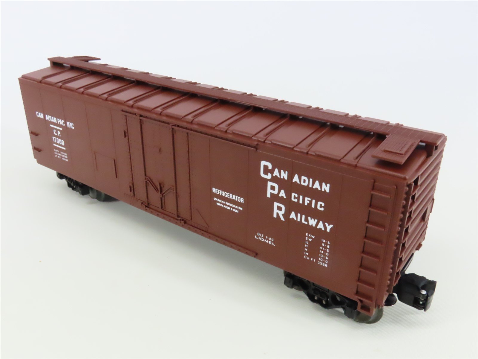 O Gauge 3-Rail Lionel 6-17300 CP Canadian Pacific Railway Reefer #17300