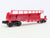 O Gauge 3-Rail Lionel 6-16306 ATSF Santa Fe Barrel Ramp Car #16306 w/ Barrels