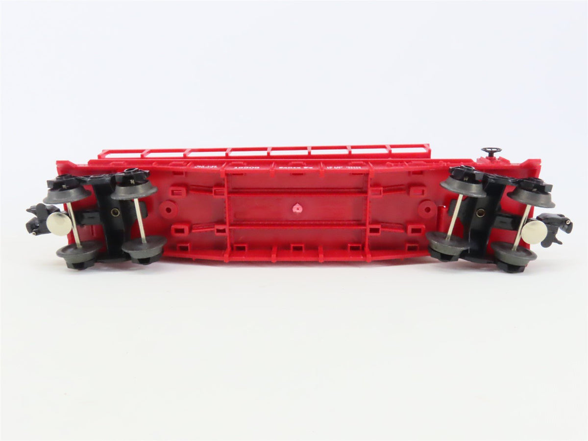 O Gauge 3-Rail Lionel 6-16306 ATSF Santa Fe Barrel Ramp Car #16306 w/ Barrels