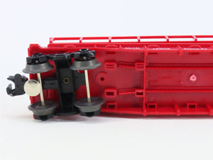 O Gauge 3-Rail Lionel 6-16306 ATSF Santa Fe Barrel Ramp Car #16306 w/ Barrels