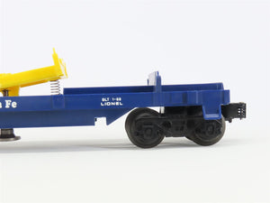 O Gauge 3-Rail Lionel 6-16611 ATSF Santa Fe Log Dump Car #16611 w/ Logs