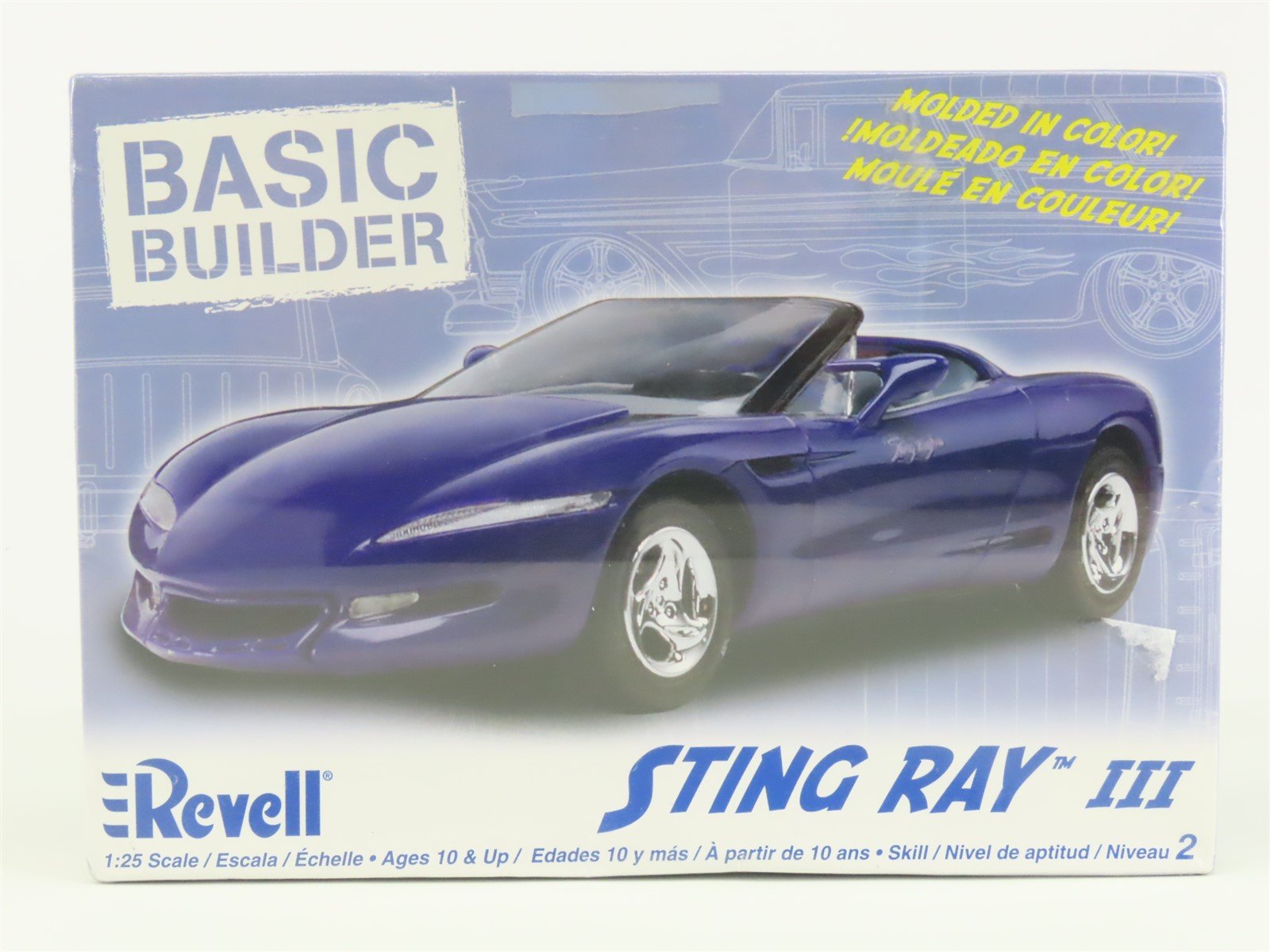 1:25 Scale Revell Model Automobile Kit 85-0851 Sting Ray III - SEALED