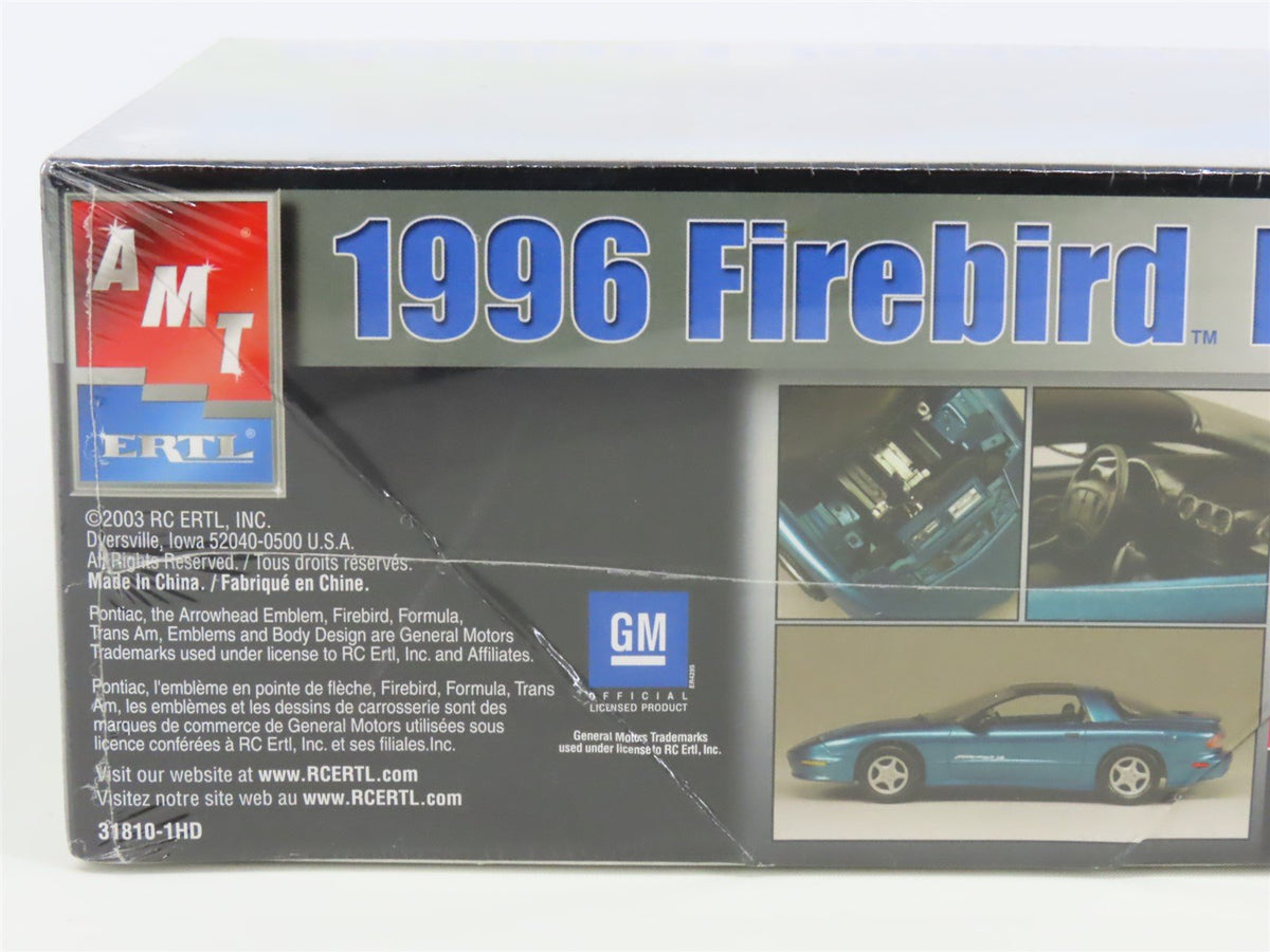 1:25 Scale AMT Ertl Model Automobile Kit 31810 1996 Firebird Formula - SEALED