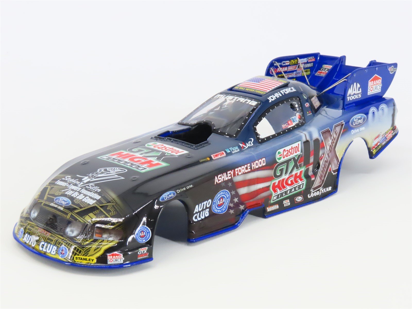 G 1:24 Scale Action Racing LE Kit NHRA John Force 9/11 Mustang Funny Car