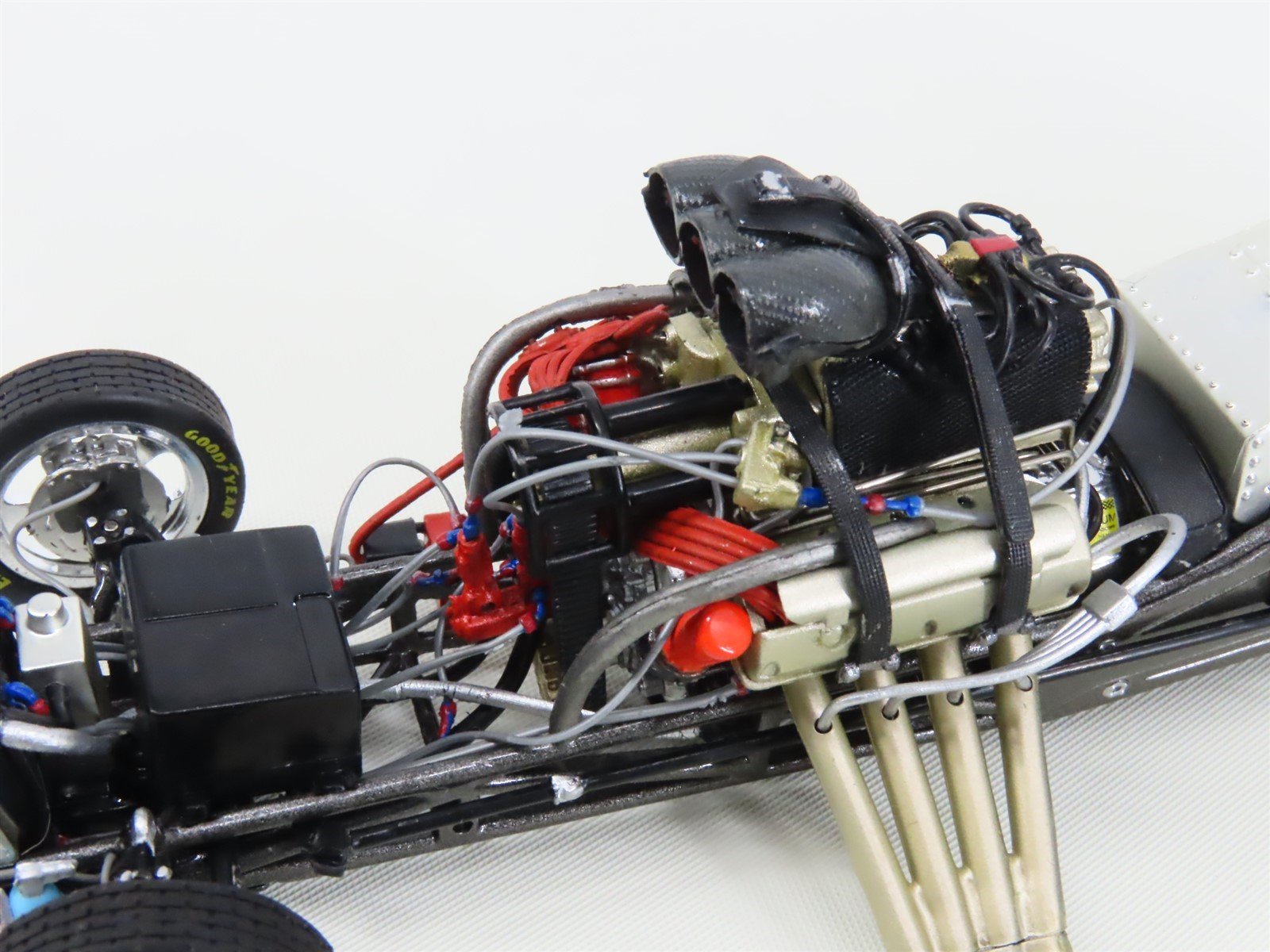 G 1:24 Scale Action Racing LE Kit NHRA John Force 9/11 Mustang Funny Car