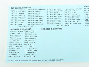HO Walthers Proto 920-9347 ATSF Santa Fe 85' P-S 8-2-2 Sleeper Passenger Car