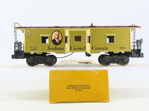 O Gauge 3-Rail Lionel 6-6421 Joshua Cowen Bay Window Caboose #6421 Lighted