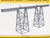 HO Scale Micro Engineering Kit 75-515 210' Tall Steel Viaduct Standard Bridge