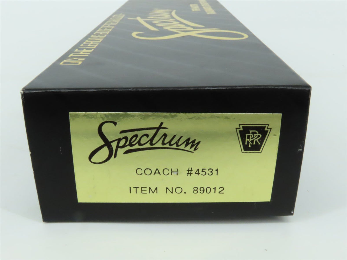 HO Scale Bachmann Spectrum 89012 PRR Pennsylvania Coach Passenger Car #4531