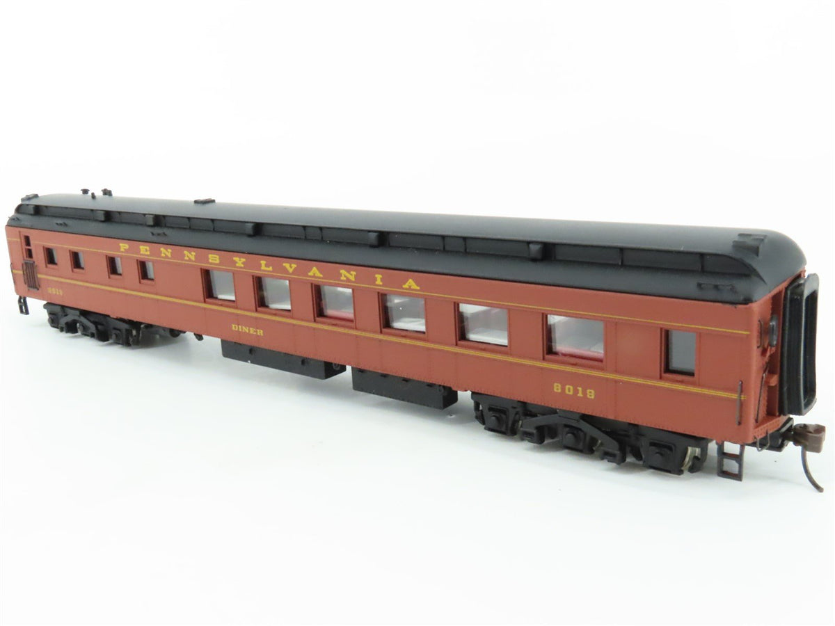 HO Scale Bachmann Spectrum 89014 PRR Pennsylvania Diner Passenger Car #8018