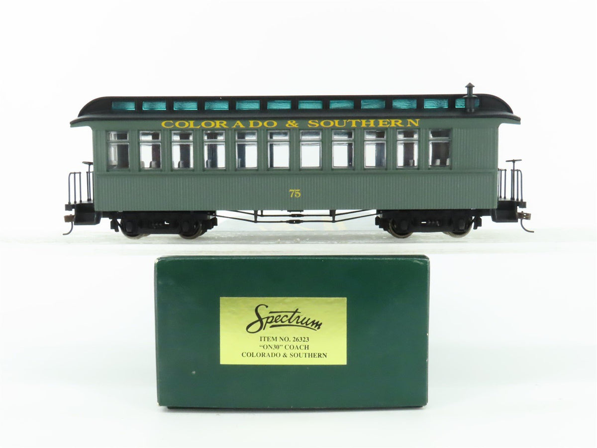 On30 Bachmann Spectrum 26323 C&amp;S Colorado &amp; Southern Coach Passenger Car #75