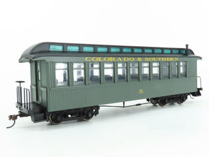 On30 Bachmann Spectrum 26323 C&S Colorado & Southern Coach Passenger Car #75
