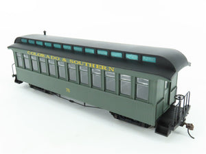 On30 Bachmann Spectrum 26323 C&S Colorado & Southern Coach Passenger Car #75
