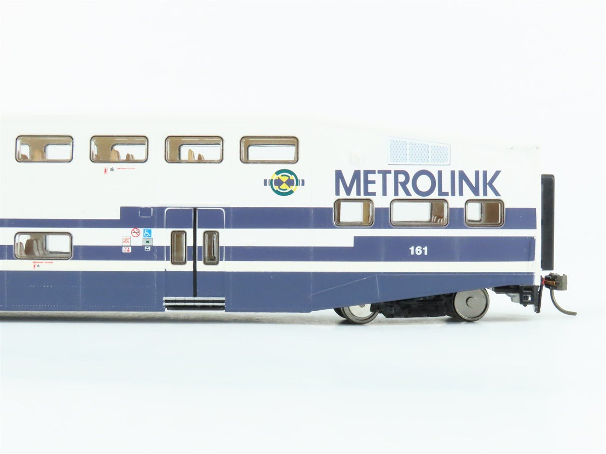HO Scale Athearn 2560 Metrolink Bombardier Coach Passenger Car #161