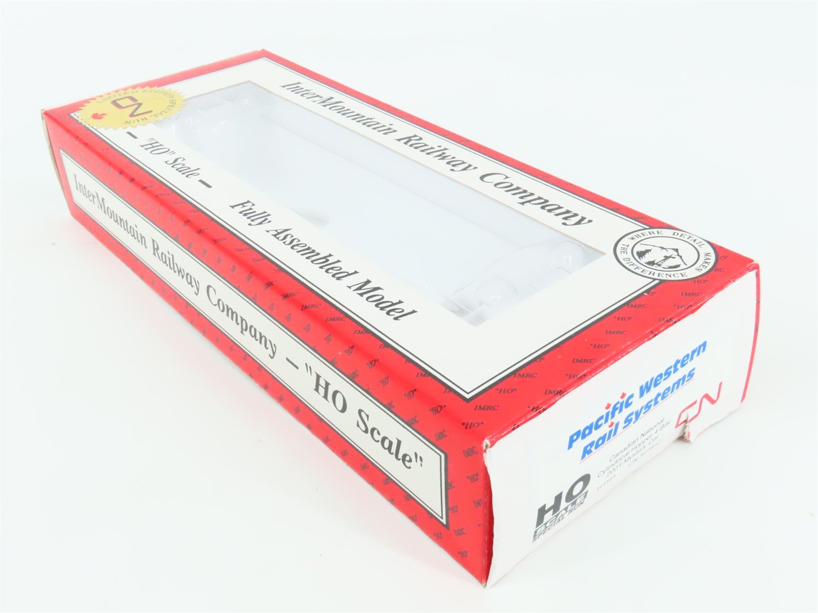 HO Pacific Western H1111 CN Canadian National 4-Bay Hopper #377812 w/ Graffiti