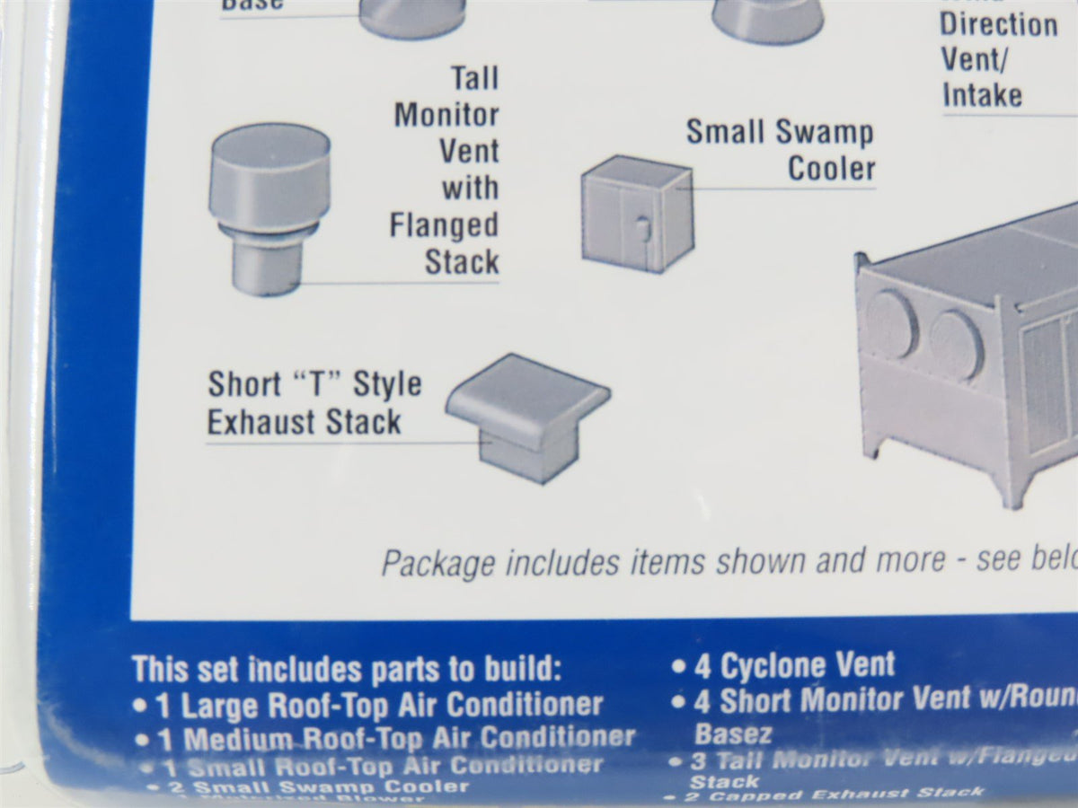 HO 1/87 Scale Walthers Cornerstone Modulars Kit 933-3733 Roof Details