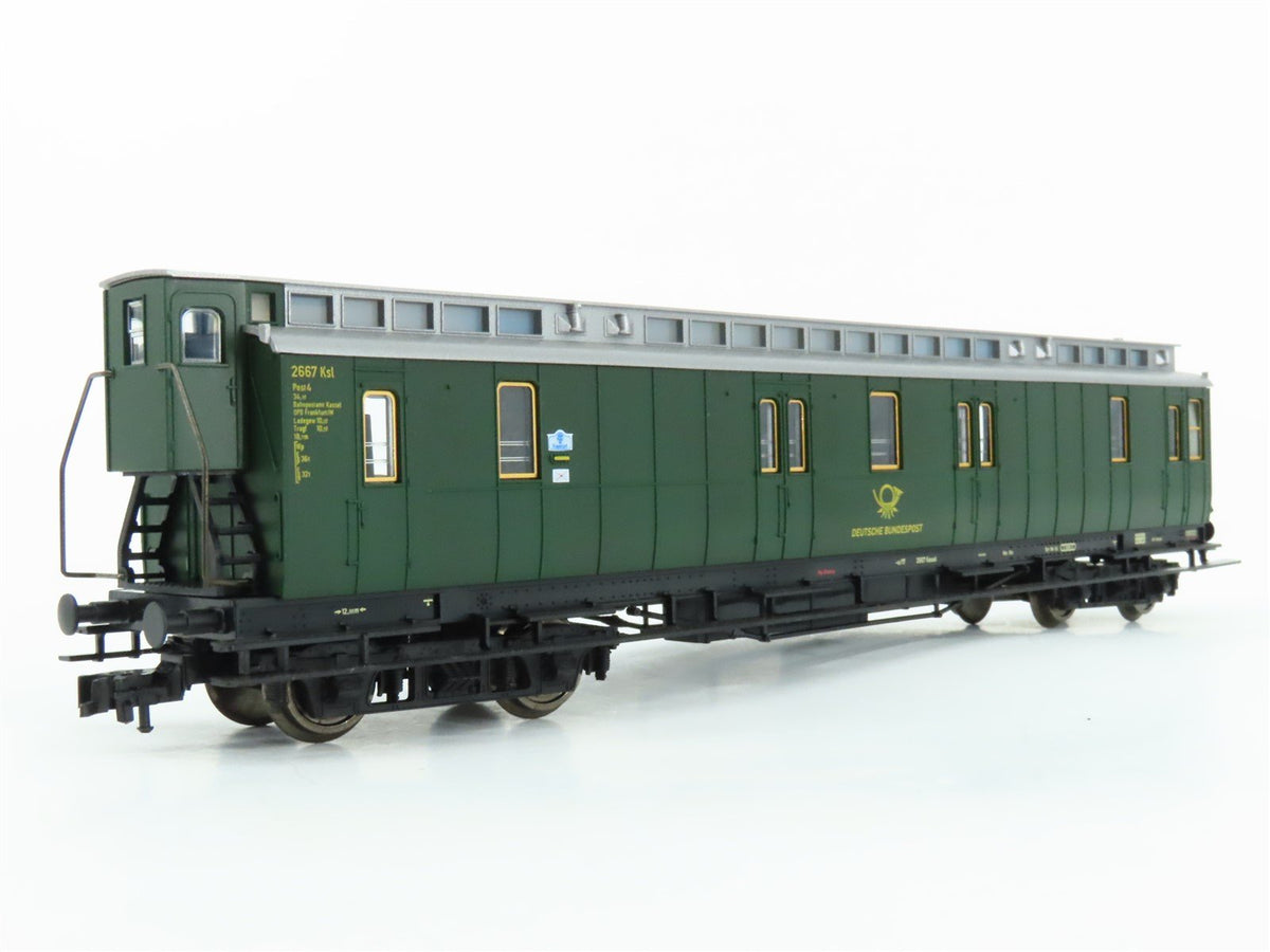 HO Scale Fleischmann 5688K Deutsche Bundespost Coach Passenger Car #2667