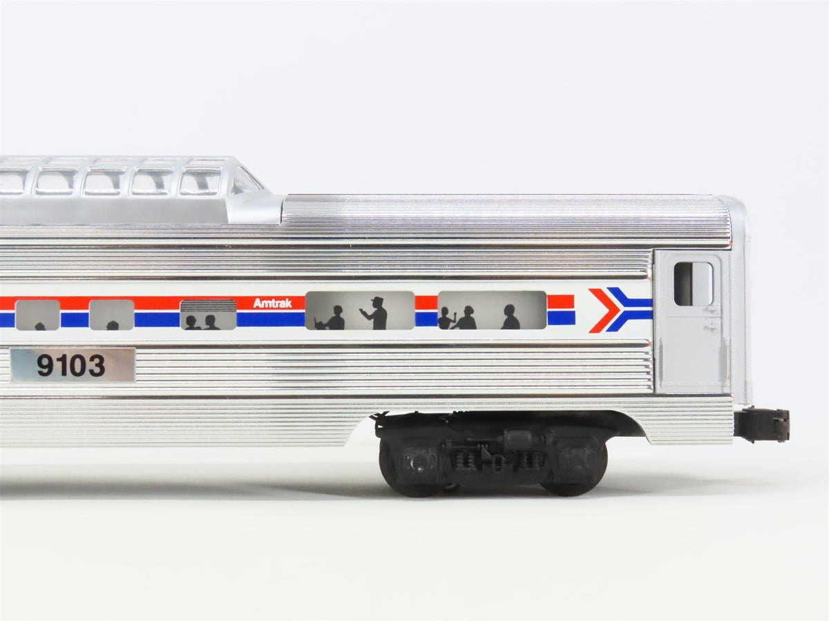 O Gauge 3-Rail Lionel 6-19103 Amtrak Aluminum Dome Passenger #9103