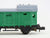 N Scale Arnold 4490 Unlettered Green European Brake Van