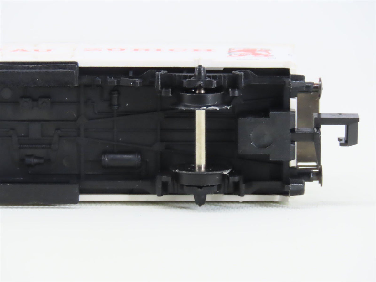 N Scale Arnold 4566 SBB-CFF Swiss Löwenbräu Zürich Beer Reefer #277-1P