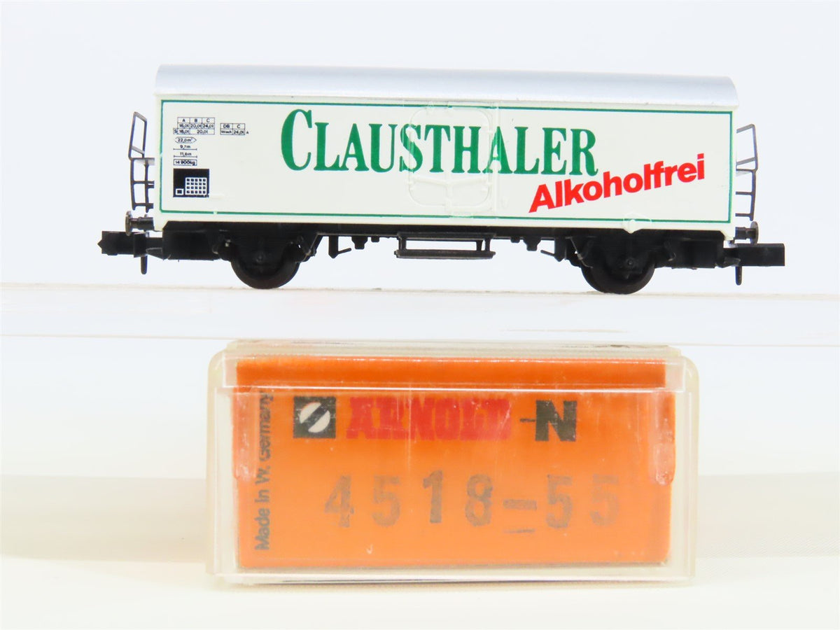 N Scale Arnold 4518-55 Clausthaler Alkoholfrei Beer Reefer