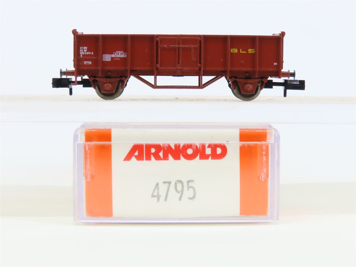 N Scale Arnold 4795 BLS Bern-Lötschberg-Simplon Gondola #017-2